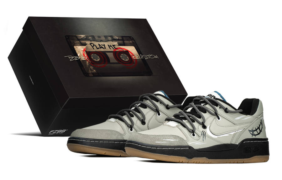 Nike Nike Full Force FZBB Men's Box Leather Slip Resistant Abrasion Resistant Slip Resistant Abrasion Resistant Low top