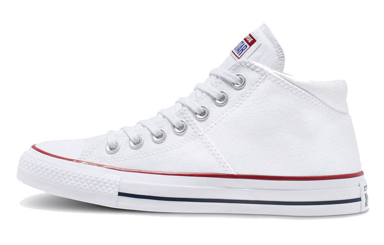 Converse Chuck Taylor All Star Madison Mid Classic And Versatile Lightweight Mid top Canvas Shoes Women's Pure White