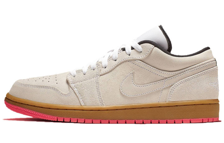 Jordan Jordan 1 Low White Gum Hyper Pink