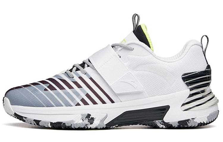 Anta Hengsao3 Slip Resistant Abrasion Resistant Low top Basketball Shoes Men's Carbon Gray