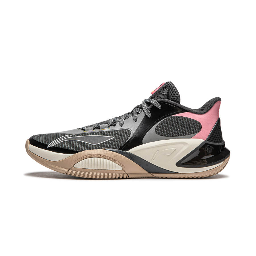 Li-Ning Li Ning Storm 8 Low Slip Resistant Abrasion Resistant Low top TUFF OS Basketball Shoes Men's Black