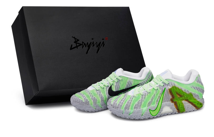 Nike Nike Ja Morant 3 811 Manufacturing, Guacamole, Special Shoe Box Cushioning Low top Basketball Shoes Unisex