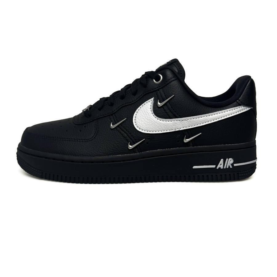 Nike Nike Air Force 1 Fashion And Versatile Comfortable Slip Resistant Low top Skateboard Shoes Women's Silver