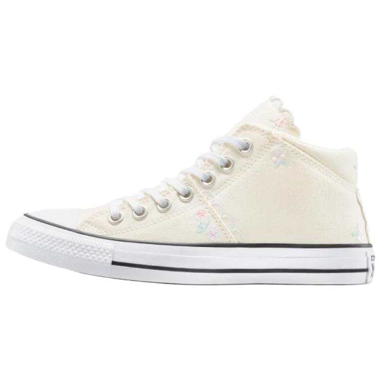 Converse All Star Mid top Canvas Shoes Women's Ecru