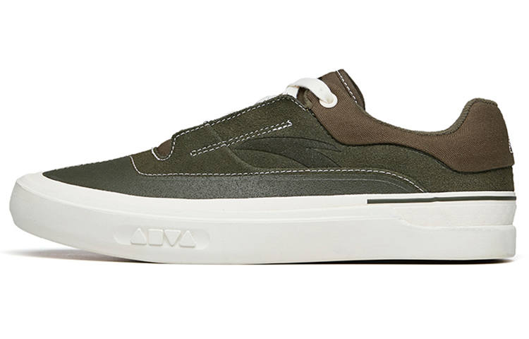Anta Ao Li Slip Resistant Abrasion Resistant Slip Resistant Abrasion Resistant Low top Skateboard Shoes Men's Green