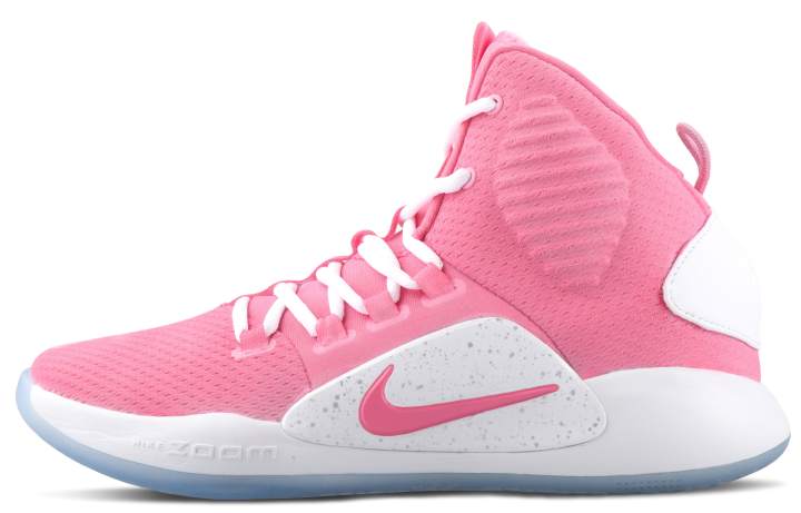 Nike Nike Hyperdunk High top Basketball Shoes Men's White Pink