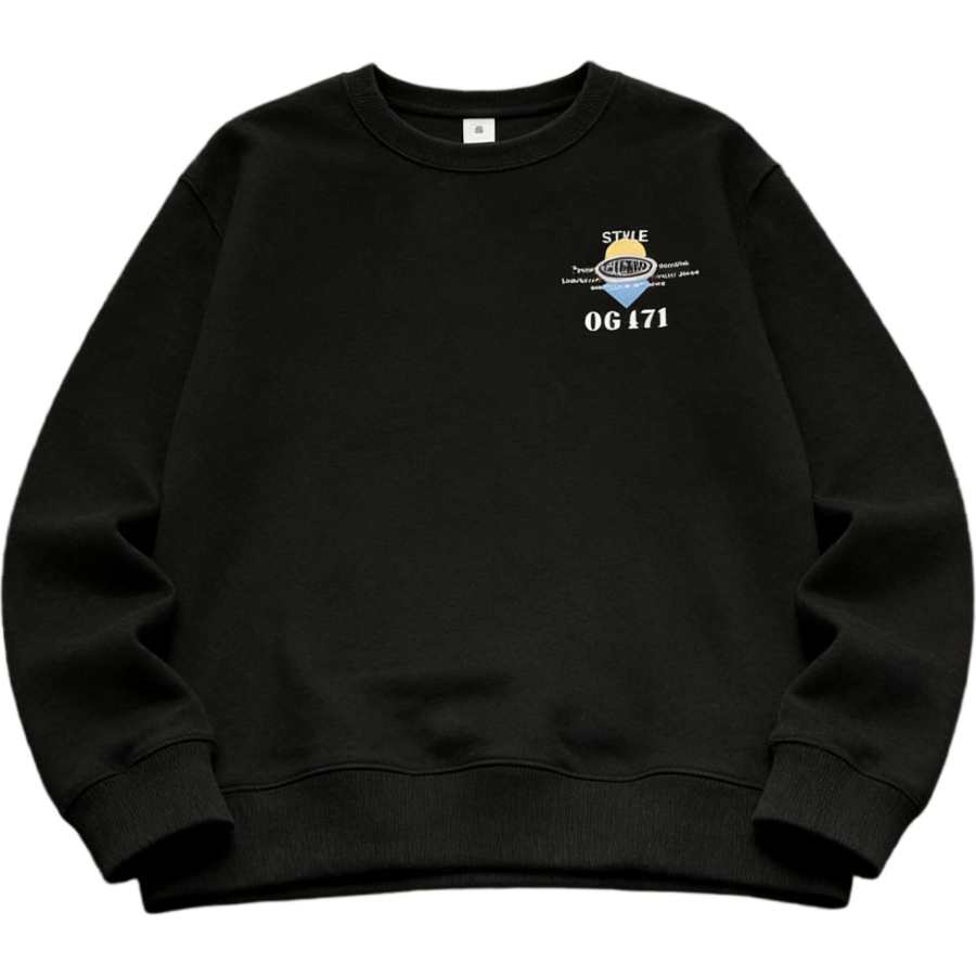 Sugarfunk Sugarfunk Sweatshirts Men's Crew Neck Moderate Regular