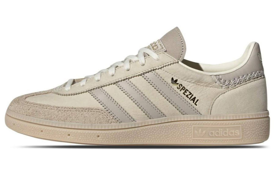 Adidas Originals HANDBALL SPEZIAL Comfortable Round Toe Low top Skateboard Shoes Unisex Brown