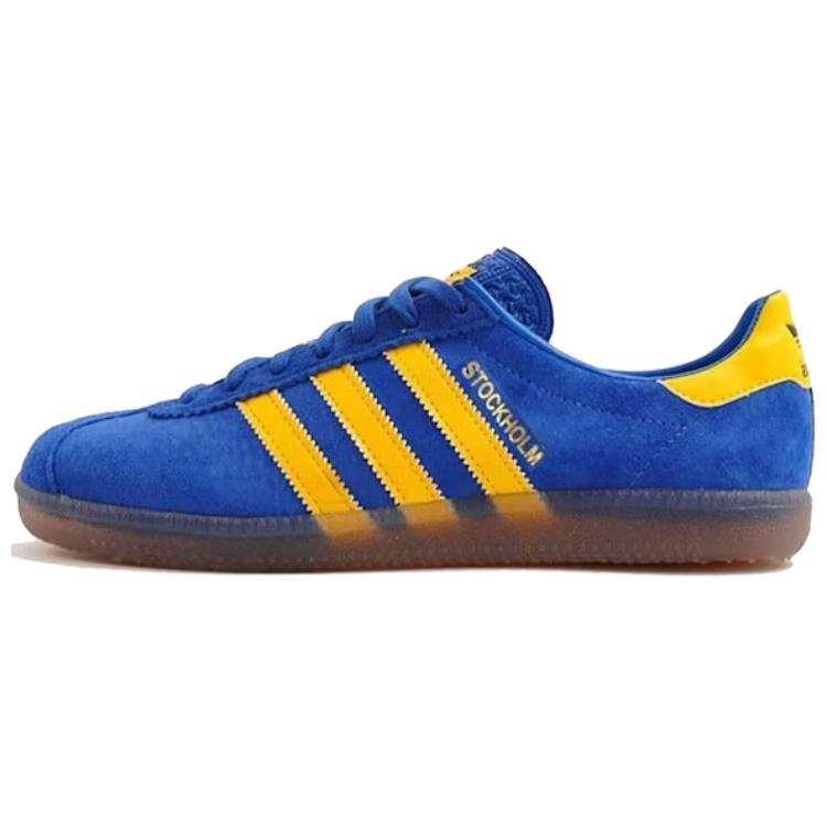 Adidas Adidas Stockholm Abrasion Resistant Low top Skateboard Shoes Men's Blue