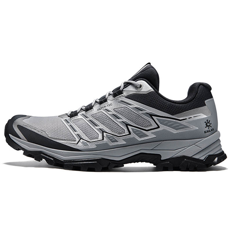 KAILAS Low top Hiking Shoes Men's Metallic Silver Gray