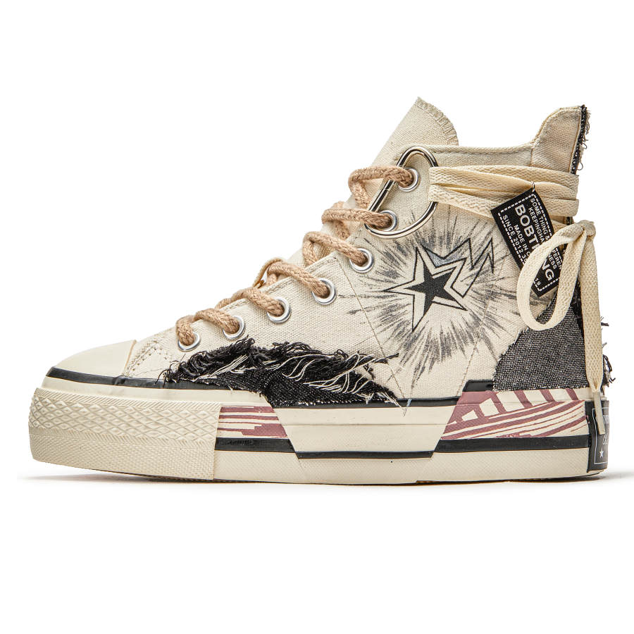 Converse 1970s Da Vinci Custom, The Era Of Deconstruction Slip Resistant Abrasion Resistant
