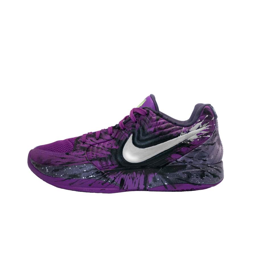 Nike Nike Ja 2 Cushioning, Wear Resistant Low top Basketball Shoes Men's Purple Gray