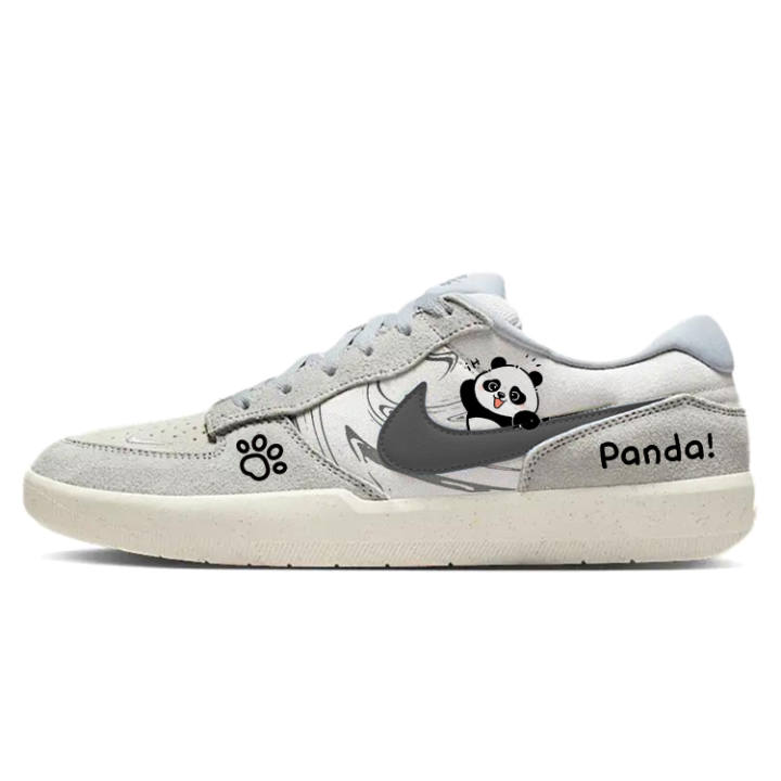 Nike Nike SB Force 58 Slip Resistant Cushioning Slip Resistant Cushioning Low top Skateboard Shoes Unisex White