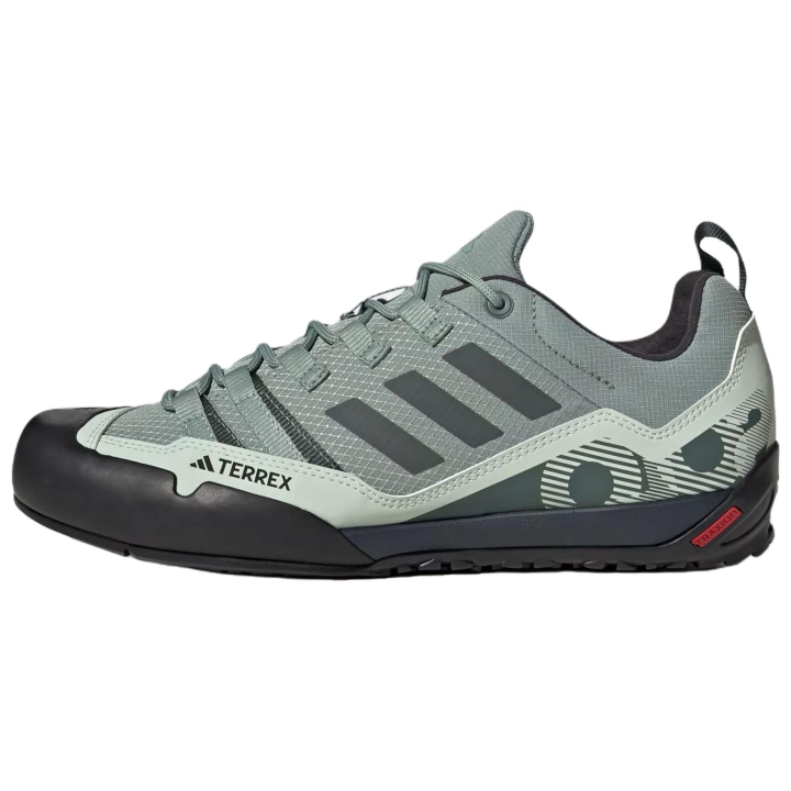 Adidas Adidas Terrex Swift Mountaineering Hiking Shoes Men's Silver Green