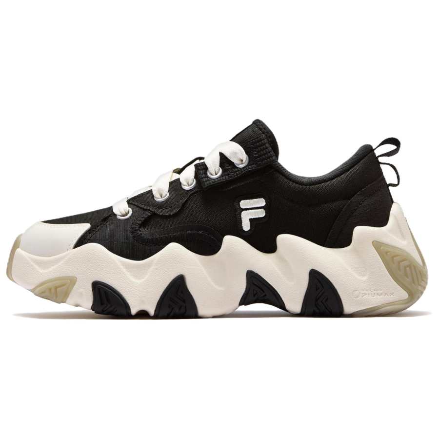 FILA FUSION STARFISH CANVAS Low top Canvas Shoes Women's Black White