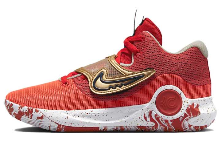 Nike Nike Kd Trey 5 X University Red Metallic Gold