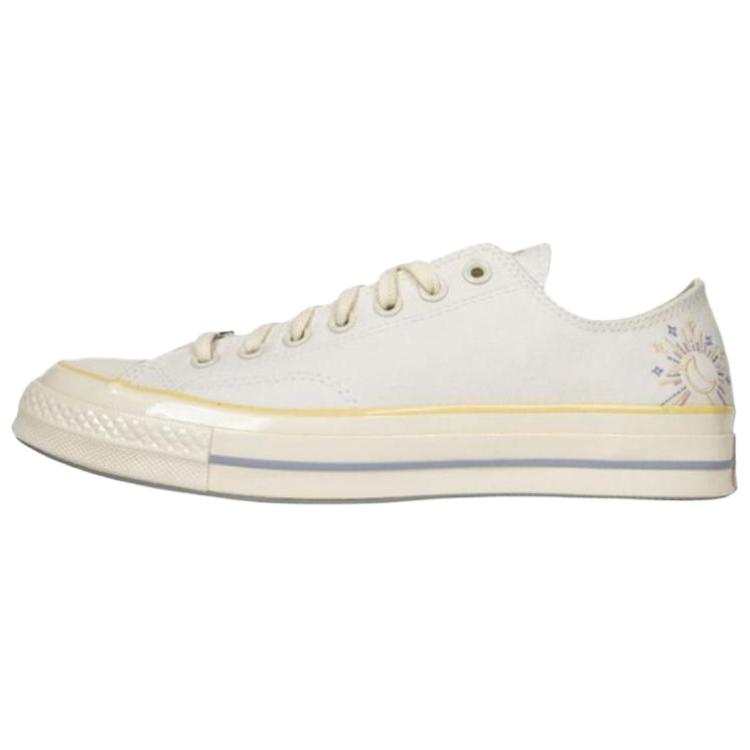 Converse 1970s Comfortable Abrasion Resistant Low top Canvas Shoes Unisex Beige