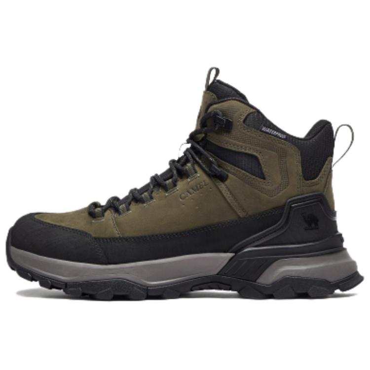 CAMEL Abrasion Resistant Waterproof Slip Resistant High top Mountaineering Shoes Men's