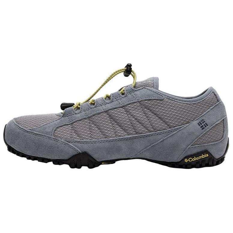 Columbia Casual Outdoor Textile, Leather Low top Hiking Shoes Men's Gray