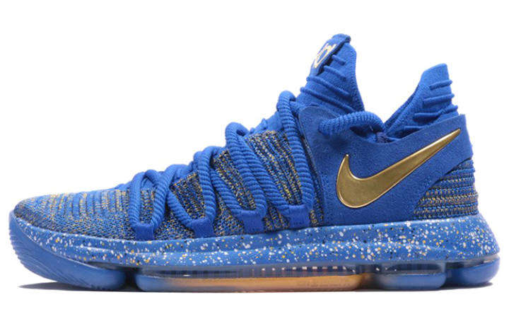 Nike Nike Zoom Kd 10 Ep 'Racer Blue Metallic Gold'