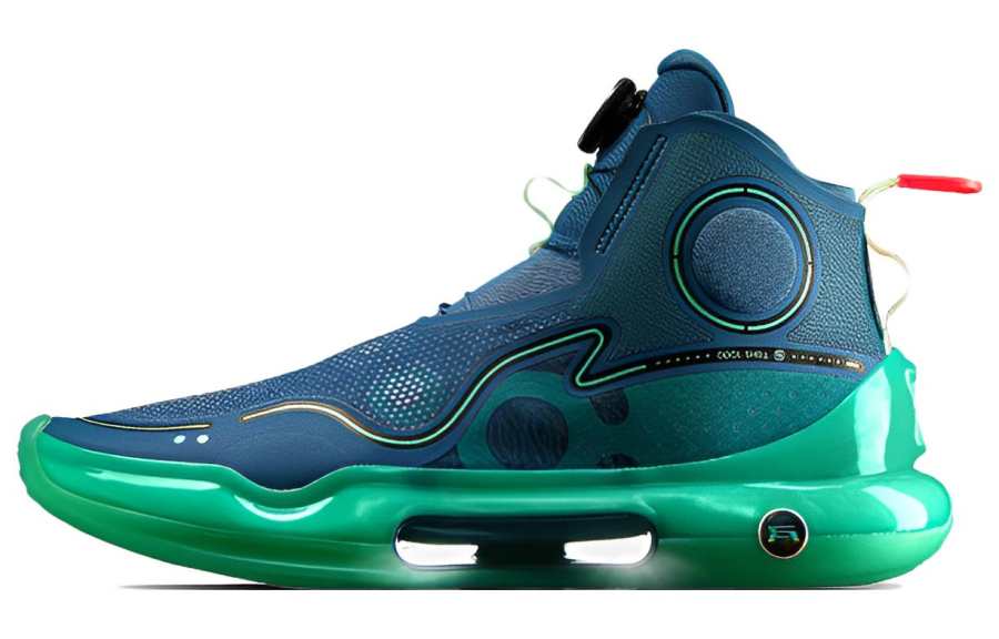 Li-Ning Li Ning YuShuai Evolution Textile, Synthetic Leather, TPU Rebound High top Professional Competition Basketball Shoes