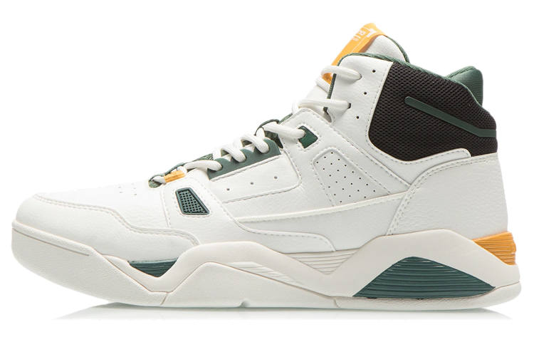 Li-Ning LINING Basketball Shoes 'White Green Yellow' Women's