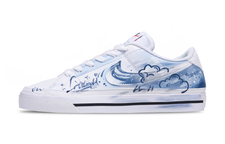 Nike Nike Court Legacy Low top Skateboard Shoes Unisex Light Blue