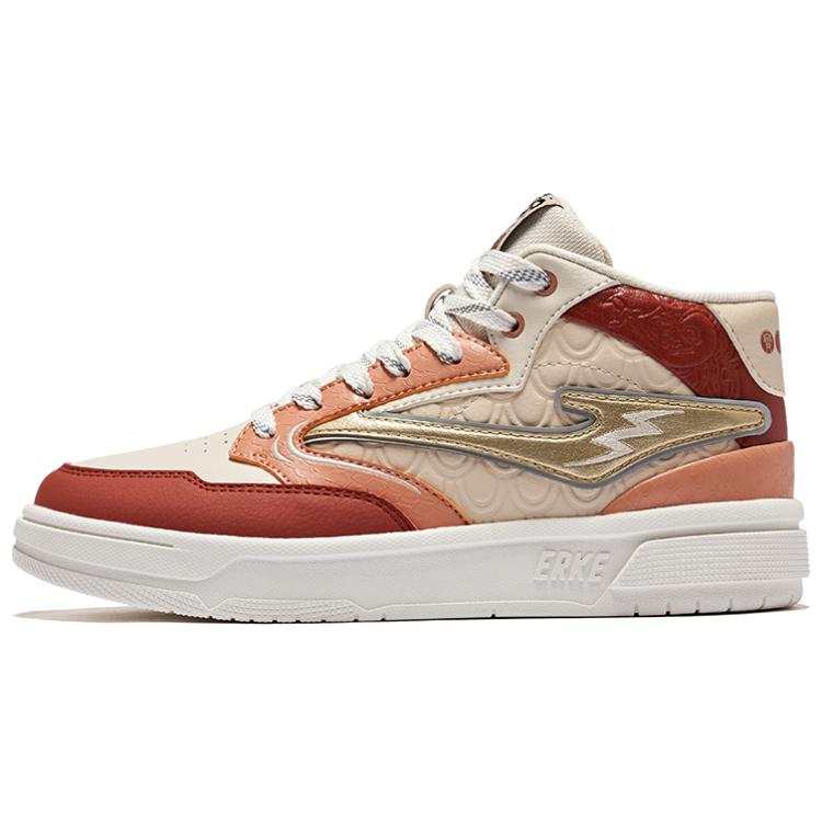 Erke Battery Panda 3lite Sun Wukong Abrasion Resistant Breathable High top Skateboard Shoes Women's