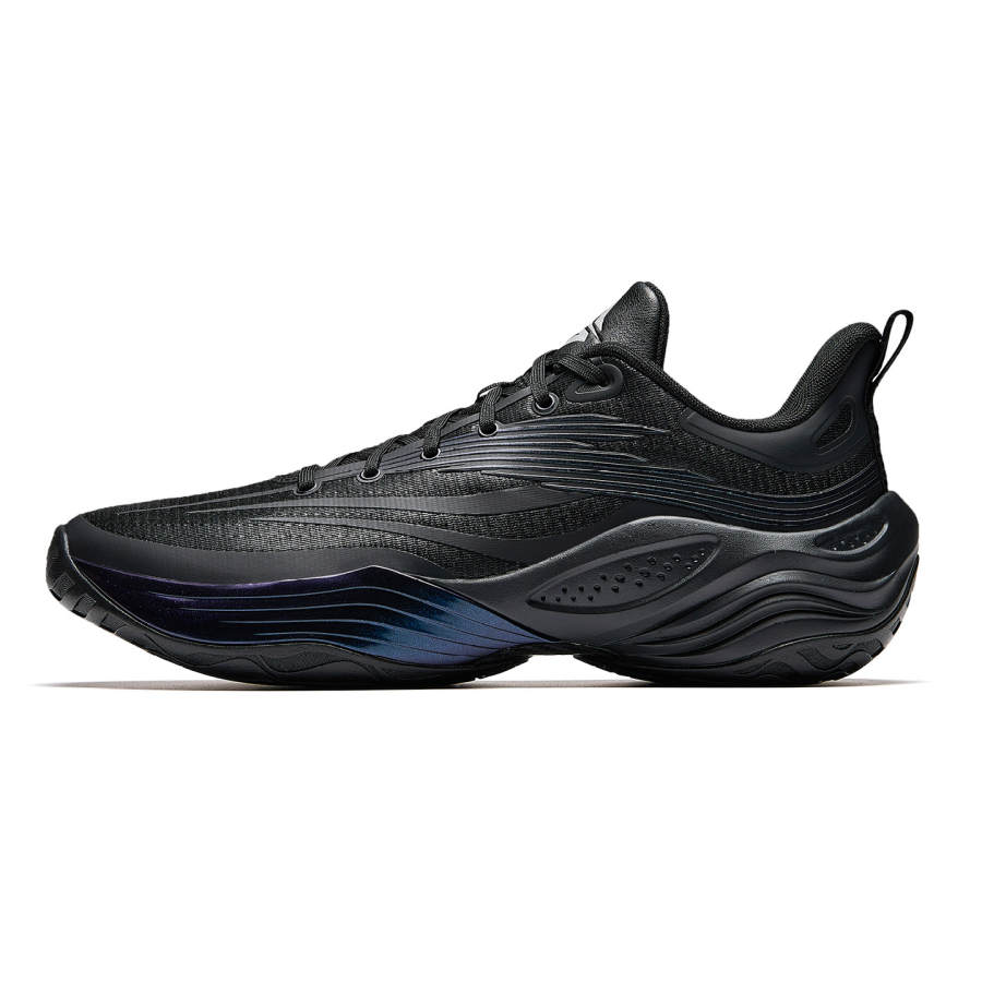 Anta Skyline 3 Black Hole Cushioning Slip Resistant Abrasion Resistant Rebound Low top Basketball Shoes Men's