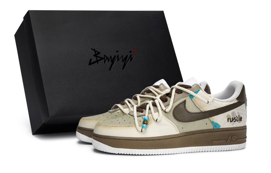 Nike Nike Air Force 1 811 Manufacturing, Mountain Quartz, Special Shoe Box Slip Resistant Slip Resistant Low top