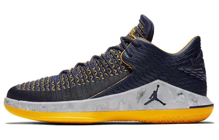 Jordan Air Jordan 32 Low PF 'Michigan Wolverines' Asia Version