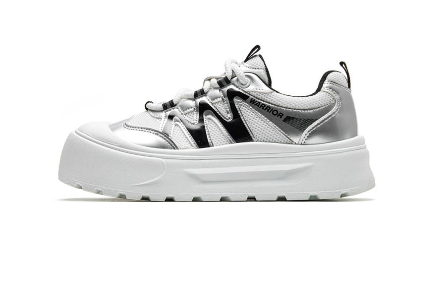 WARRIOR Slip Resistant Height Increasing Slip Resistant Height Increasing Low top Skateboard Shoes Women's
