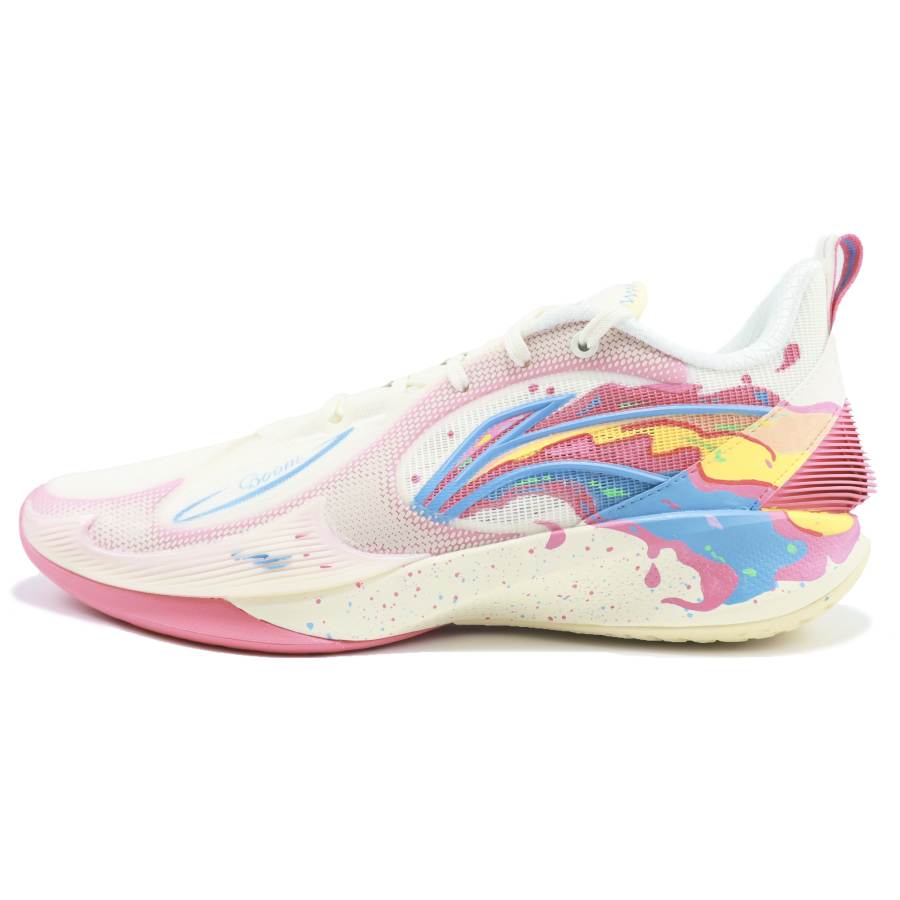 Li-Ning Li Ning Speed 2V2 TPU Cushioning Abrasion Resistant Lightweight Low top Basketball Shoes Men's