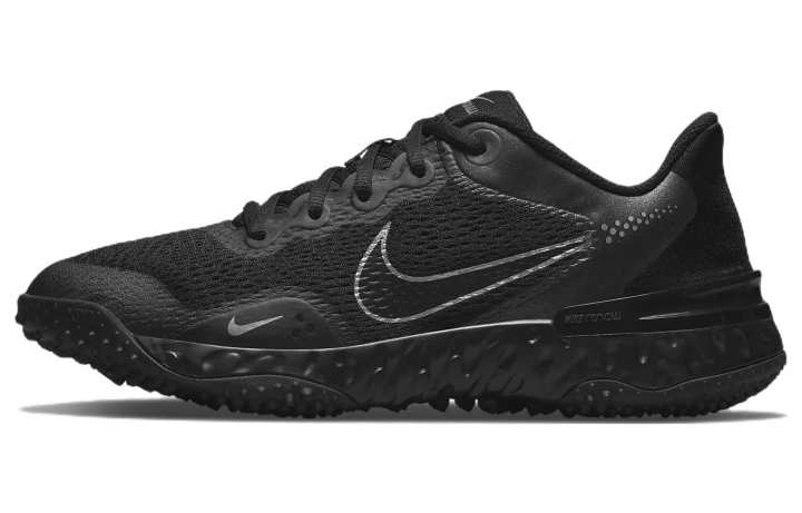 Nike Nike Alpha Huarache Elite 3 Turf 'Black Metallic Dark Grey' Women's