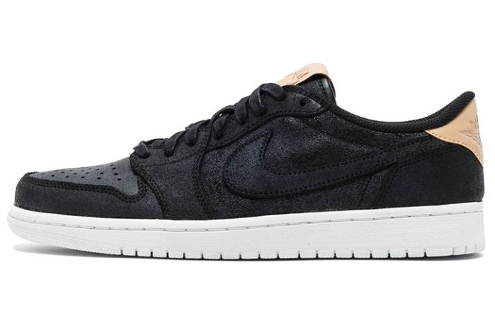 Jordan Jordan 1 Retro Low Og Black Vachetta