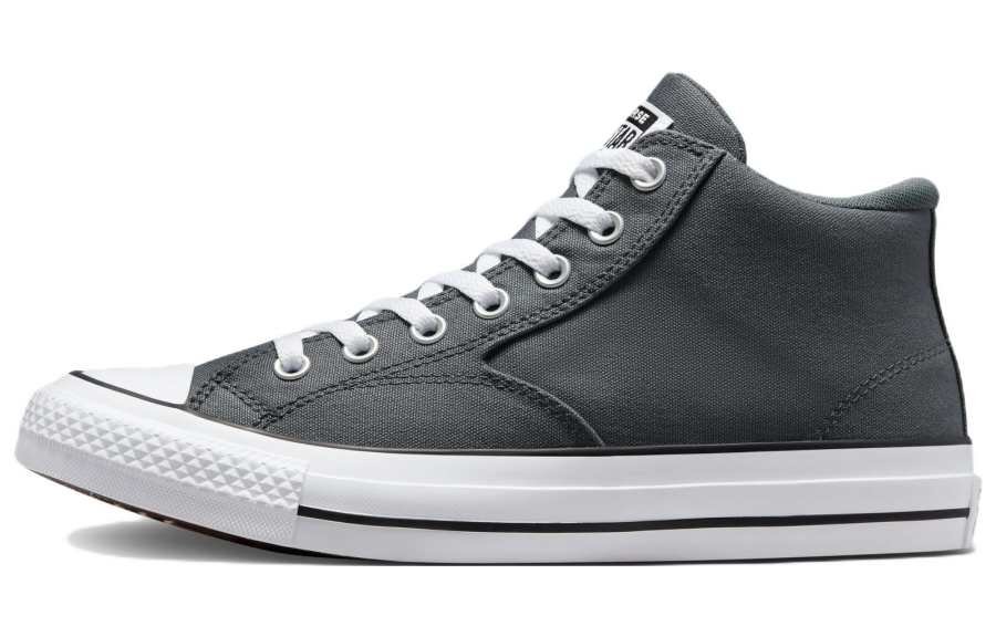 Converse Chuck Taylor All Star Malden Street Abrasion Resistant Abrasion Resistant Mid top Canvas Shoes Unisex Gray