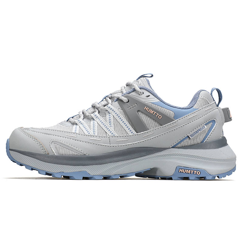 HUMTTO Classic And Versatile Cushioning Slip Resistant Cushioning Slip Resistant Low top Hiking Shoes Women's Gray