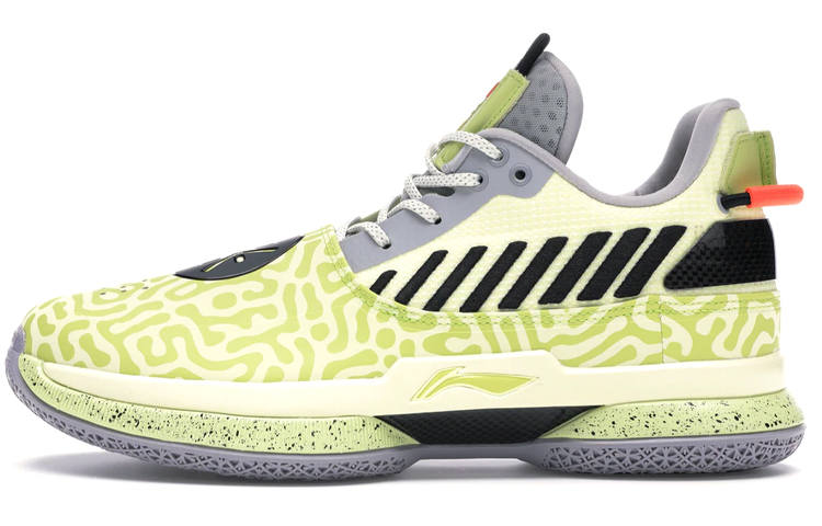 Li-Ning Li Ning WOW 7 Way Of Wade 7 Cushioning Lightweight Low top Basketball Shoes Men's Green White
