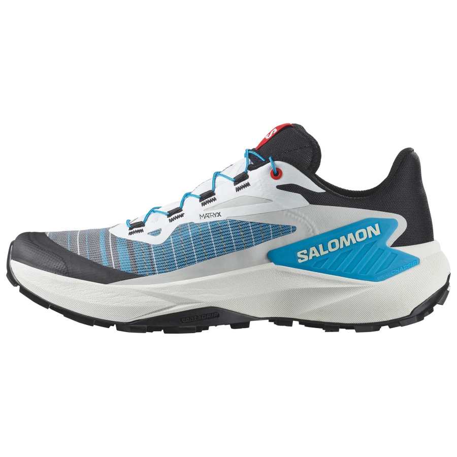 SALOMON GENESIS Trail Running Shoes Men's White Blue