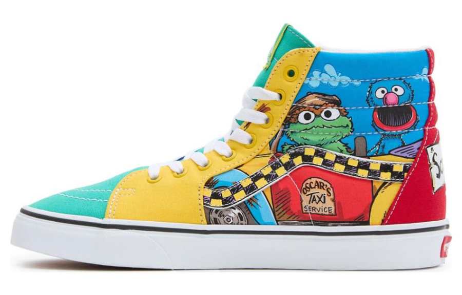 Vans Sk8 Sesame Street x Vans-Hi 'Oscar's Taxi Service'