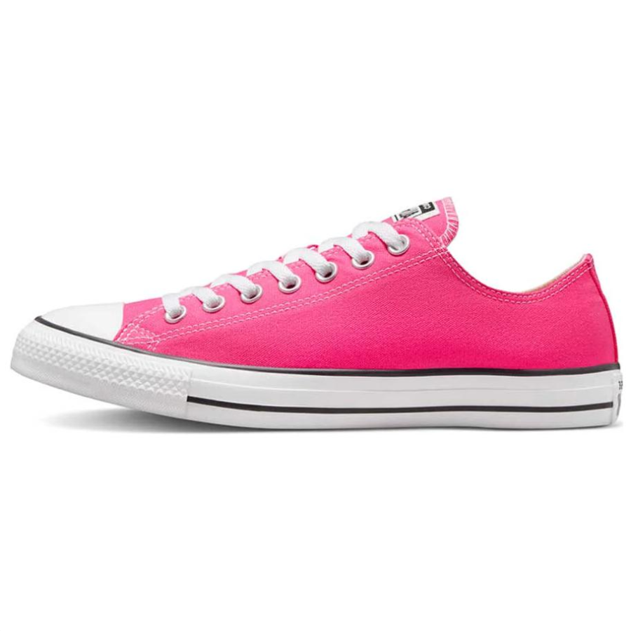 Converse All Star Abrasion Resistant Low top Canvas Shoes Unisex Pink White