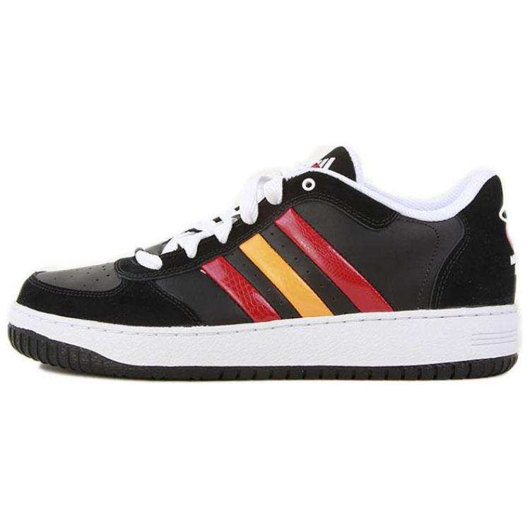 Adidas Adidas Slip Resistant Abrasion Resistant Low top Basketball Shoes Men's Black
