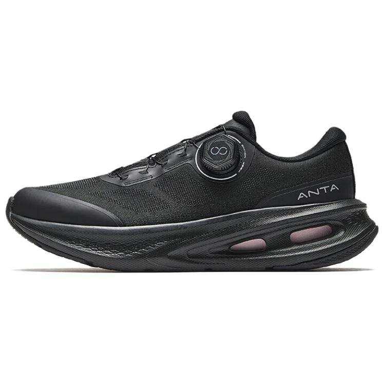 Anta Cushioning Lightweight Low top Training Shoes Women's Black