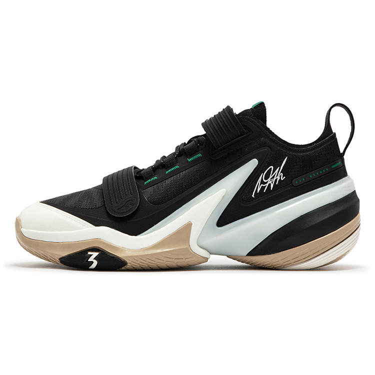 361° AG 5 PRM Panda Cushioning Slip Resistant Abrasion Resistant Low top Basketball Shoes Unisex White Black