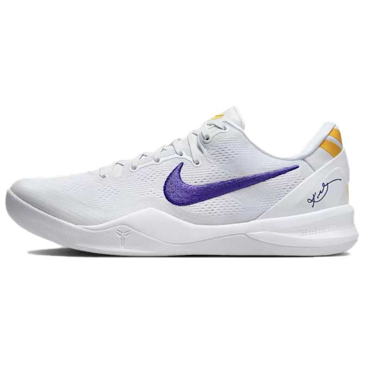 Nike Nike Kobe 8 Protro Low top Basketball Shoes Unisex White