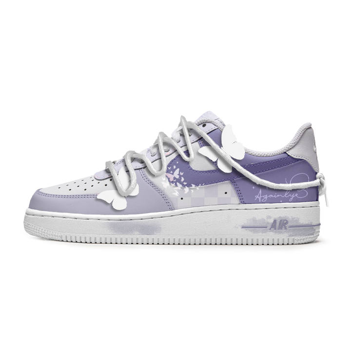 Nike Nike Air Force 1 Freedom Panda, Dream Butterfly Slip Resistant Abrasion Resistant Slip Resistant Abrasion Resistant