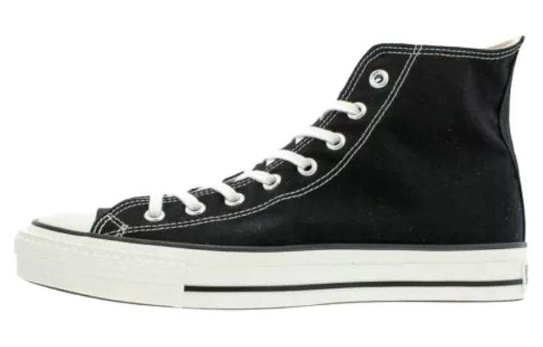 Converse Chuck Taylor All Star Abrasion Resistant High top Canvas Shoes Unisex Black White Japan Version