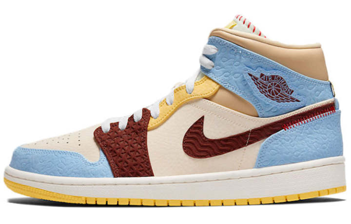 Jordan Maison Chateau Rouge X Jordan 1 Mid SE Fearless
