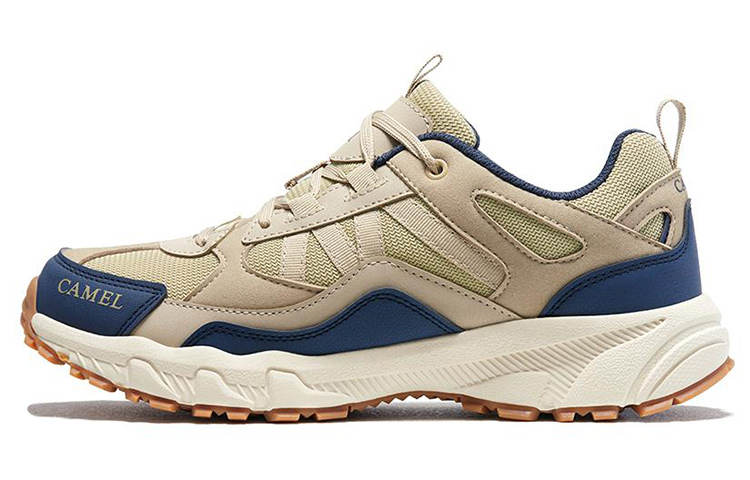 CAMEL CAMEL Low top Hiking Shoes Men's Khaki Blue