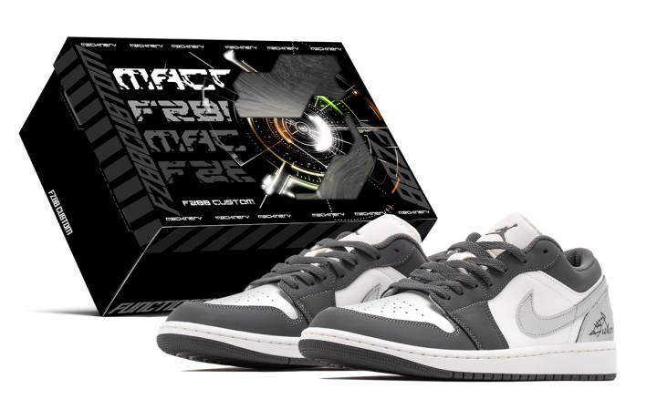 Jordan Jordan Air Jordan 1 Fisher Silver Wing Herringbone Abrasion Resistant Abrasion Resistant Low top